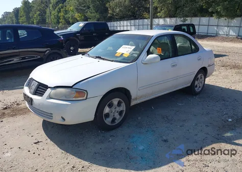 2004 Nissan Sentra 1.8S из США, поврежденный, VIN 3N1CB51D84L822191